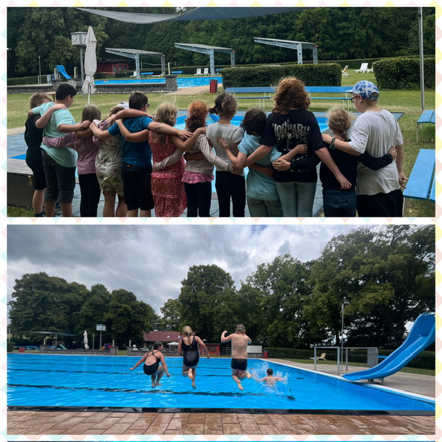 Freibad Schiwmmunterricht